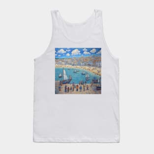 Summer Day at St Ives, Cornwall Tank Top